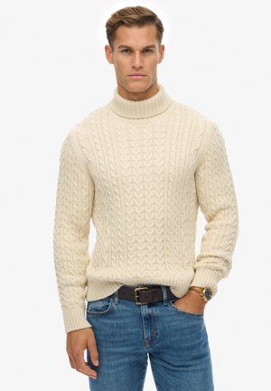 JACOB - Strickpullover - white