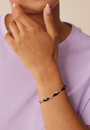 Lucardi, STATEMENT - Bracelet - silver-coloured no stone