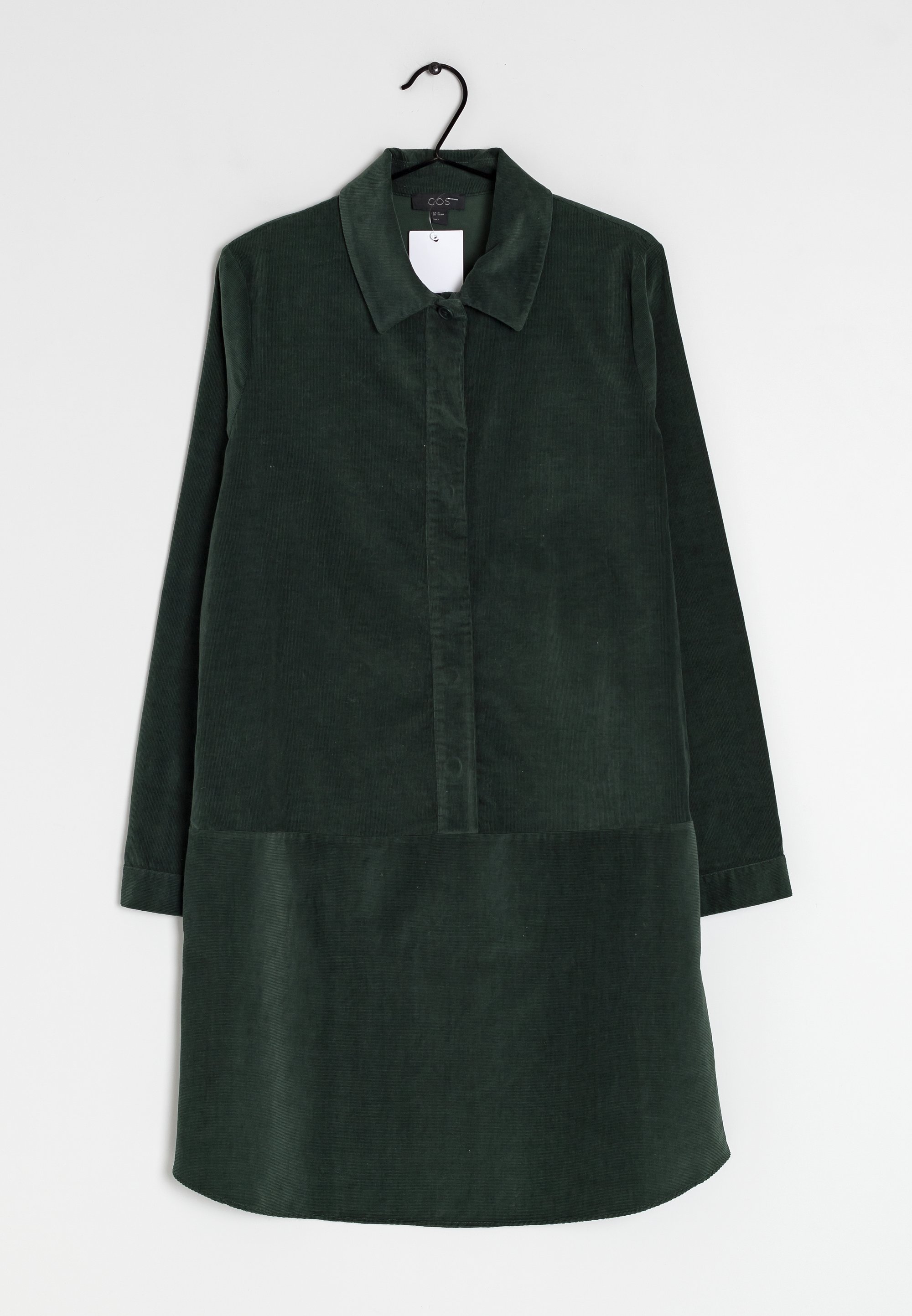 COS Shirt dress - green - (Pre-owned) - Zalando COS Shirt dress - green - (Pre-owned) - Zalando
