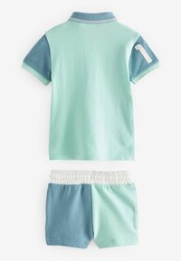 Next SHORT SLEEVES SET STANDARD - Træningsbukser - blue white