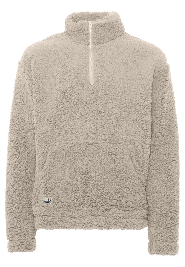 PRDenes - Fleece jumper - oatmeal2