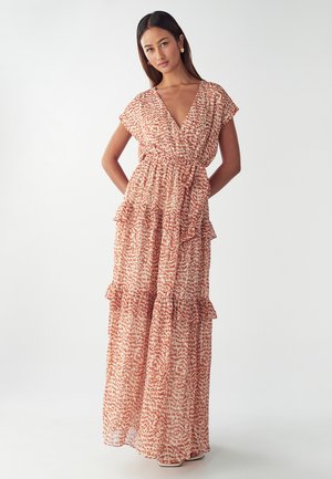 WILLA MYRA MAXI DRESS - Maxi dress - beige abstract