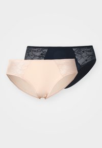 DORINA ARA 2 PACK - Slip - beige/black/nero
