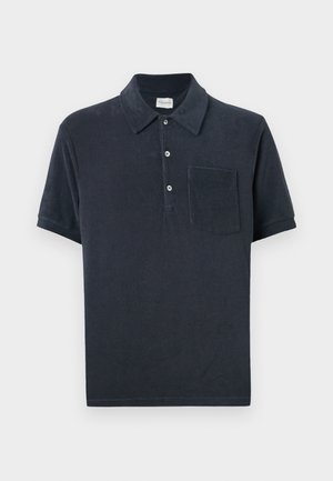 CLOSED SHORT SLEEVE - Polo - smoky blue