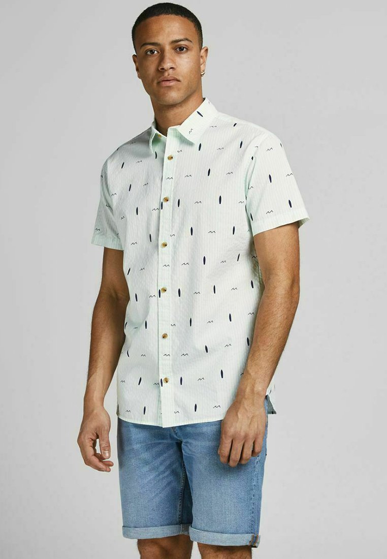 JACK /& JONES Jorpoolside Shirt SS Camicia Uomo