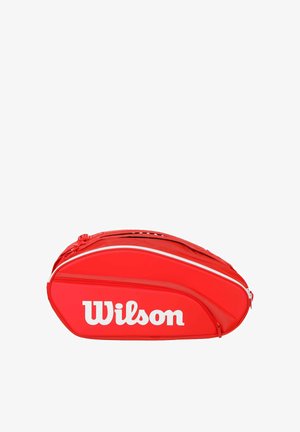 Wilson, PADELSCHLÄGERTASCHE 2026 SUPER TOUR RED PADEL BAG UNISEX - Borsa per racchette - red