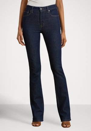 HIGH RISE BOOT JEAN - Bootcut-farkut - rinse wash
