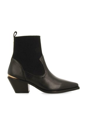 TAPOLCA - Bottines de cowboy / motard - black