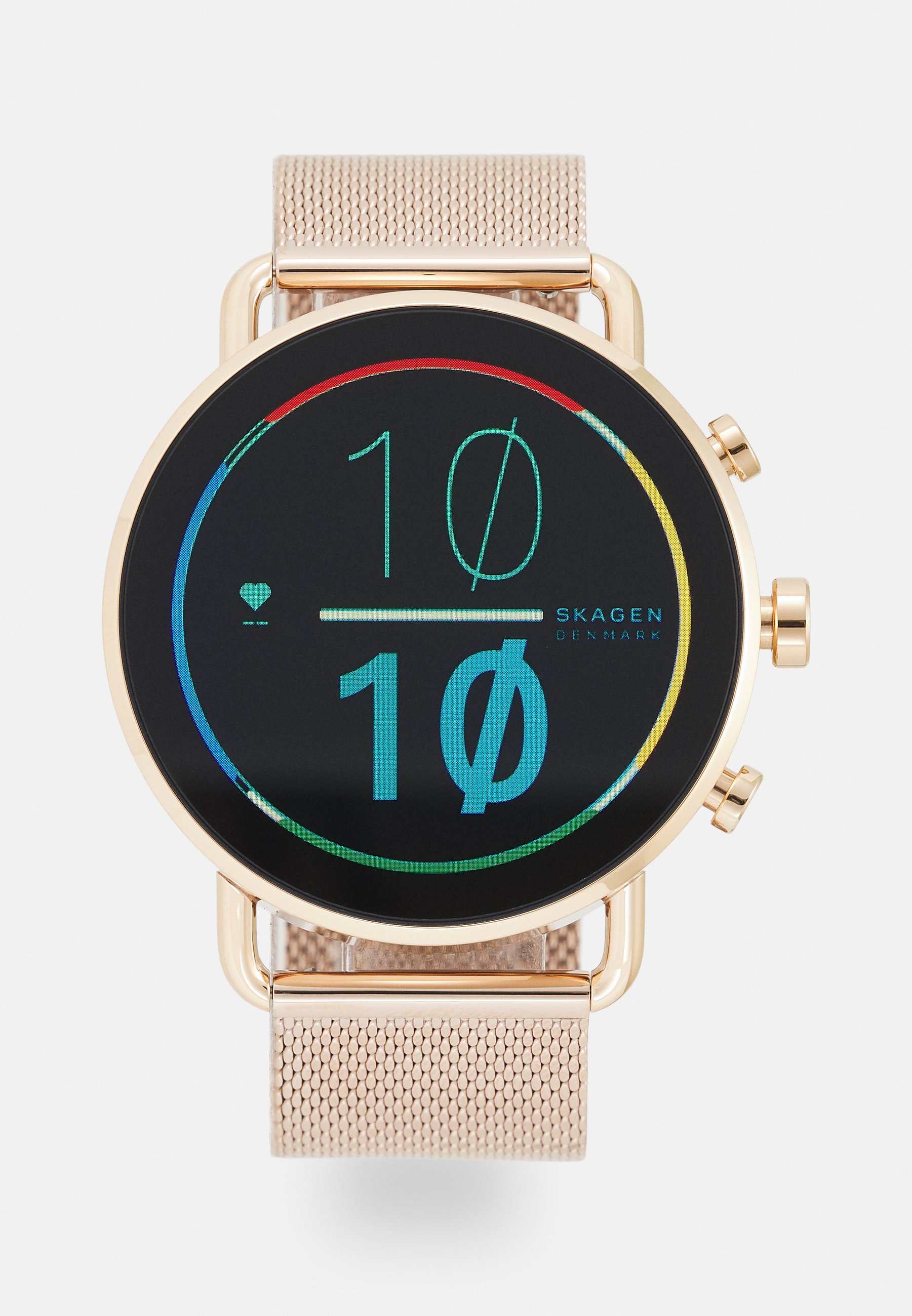 Rose gold round smartwatch Outlet