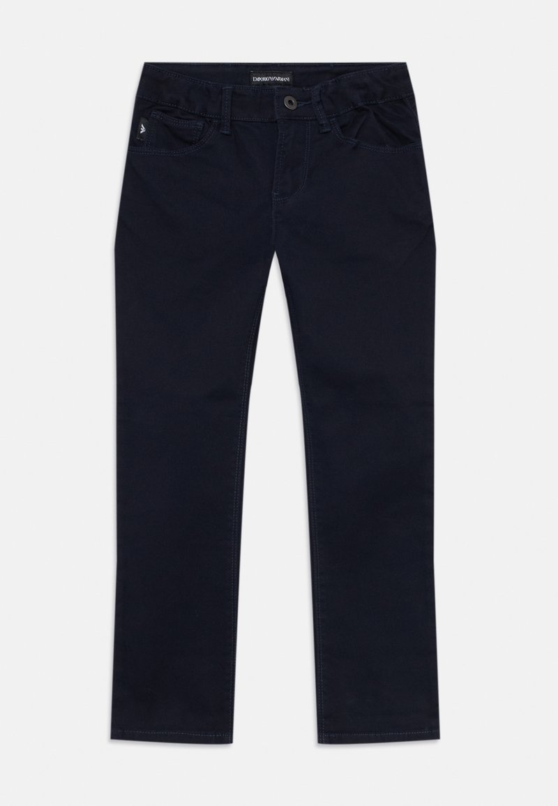 Emporio Armani Straight leg jeans donkerblauw Emporio Armani Straight leg jeans donkerblauw