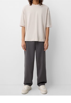 Bershka, Pantalon de survêtement - mottled grey