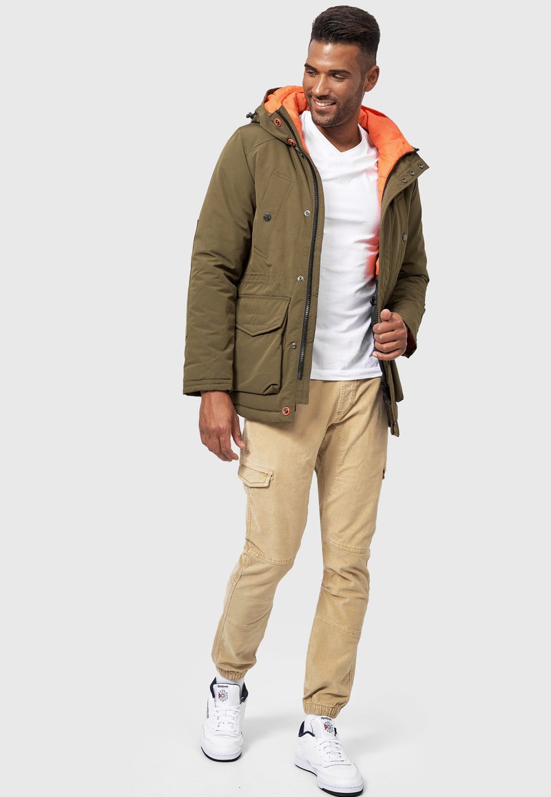 Herren Trenchcoats | INDICODE JEANS WATERS Parka army/dunkelgrün - ZH21700 Herren Trenchcoats | INDICODE JEANS WATERS Parka army/dunkelgrün - ZH21700