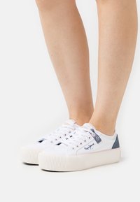 Pepe Jeans - OTTIS SUN - Joggesko - white Miniatyrbilde 1