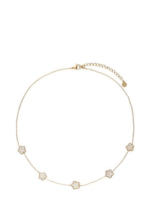 MINIMALIST FLOWERS - Necklace - gold coloured