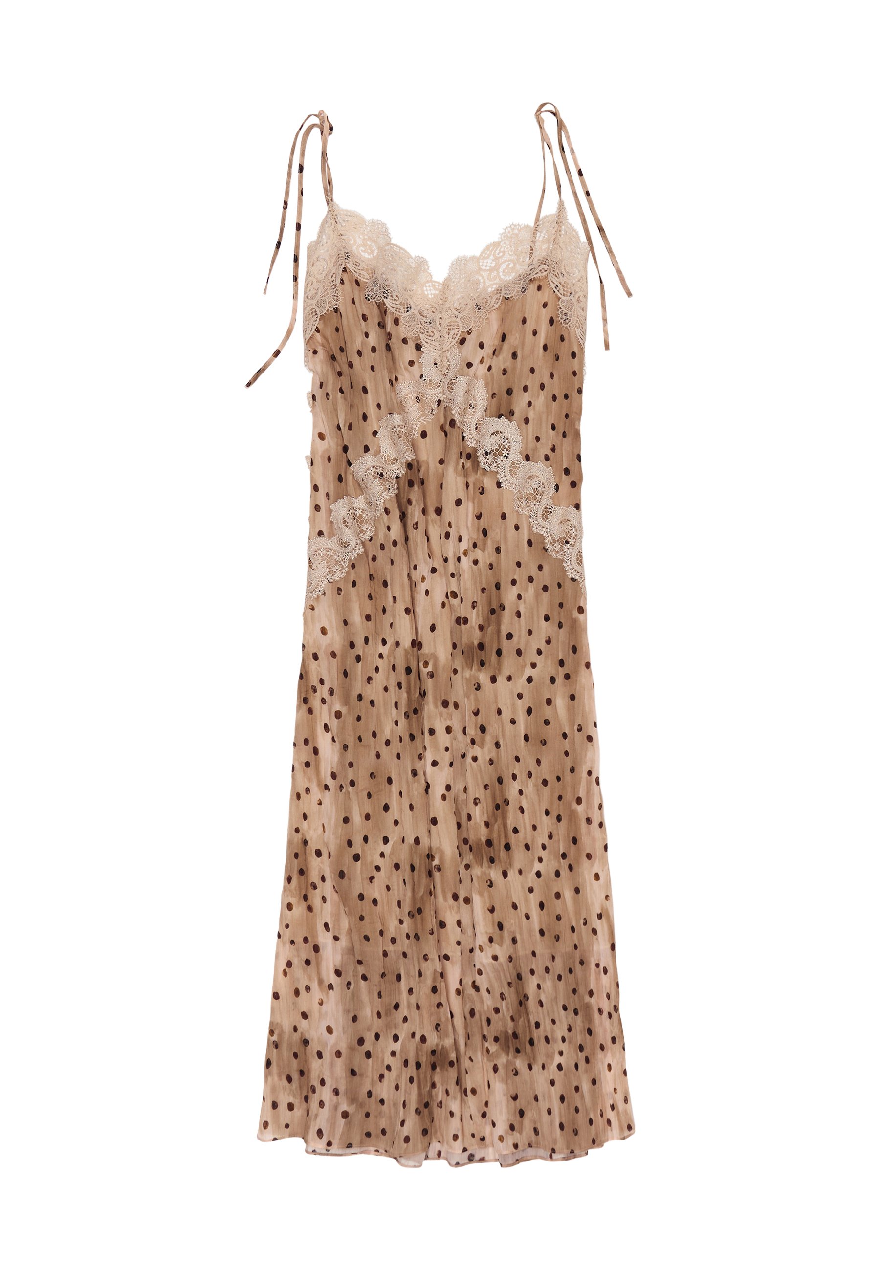 BIMBA Y LOLA Maxi dress - watercolor dots/multi-coloured - Zalando.ie
