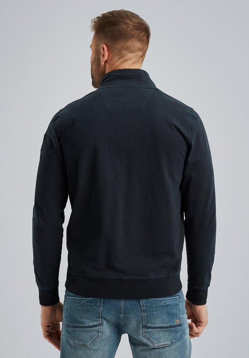 PME Legend MIT KNOPFVERSCHLUSS - Strickjacke - salute/dunkelblau  