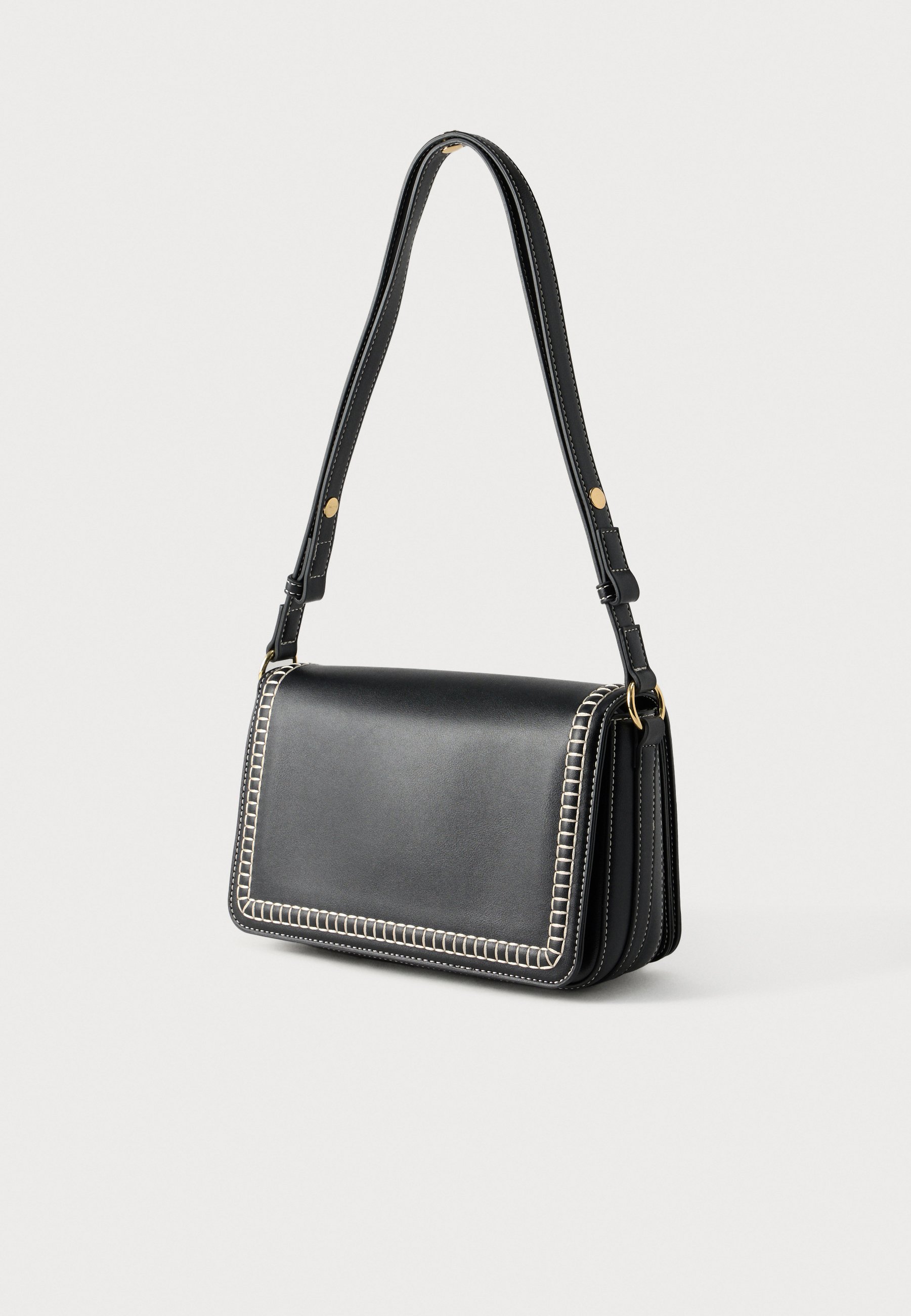 Love Moschino LADDER STITCH - Handbag - black - Zalando.co.uk