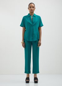 Calliope CLASSICO TINTA UNITA - Pantaloni - verde