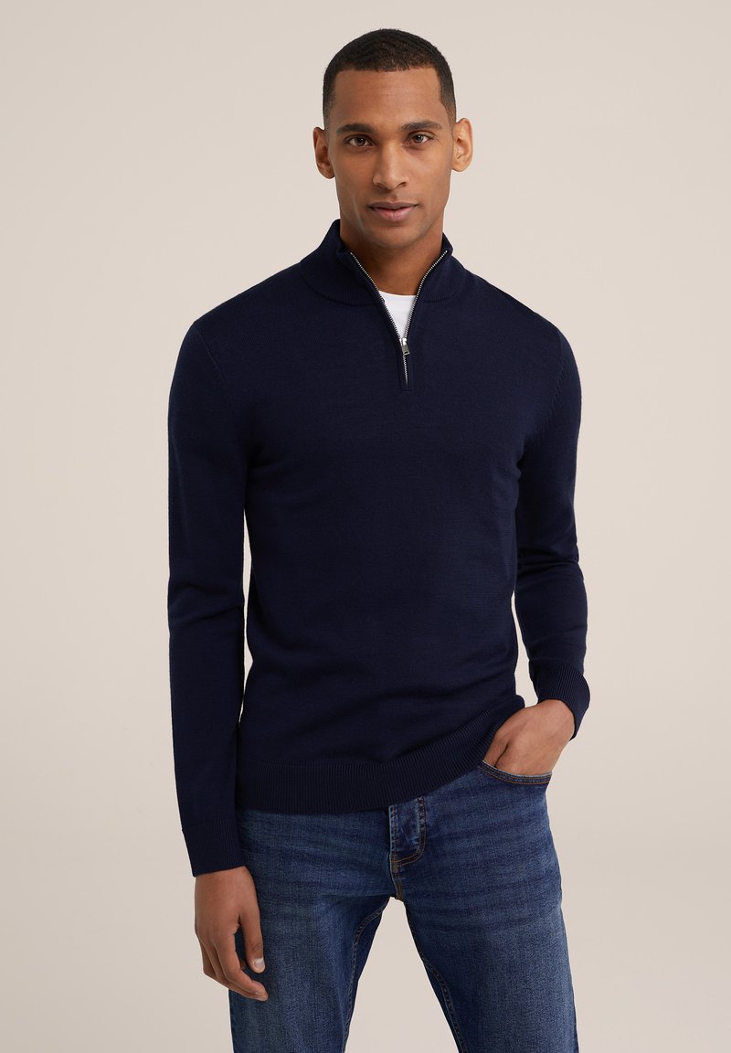 WE Fashion THE MERINO - Vesta - blue
