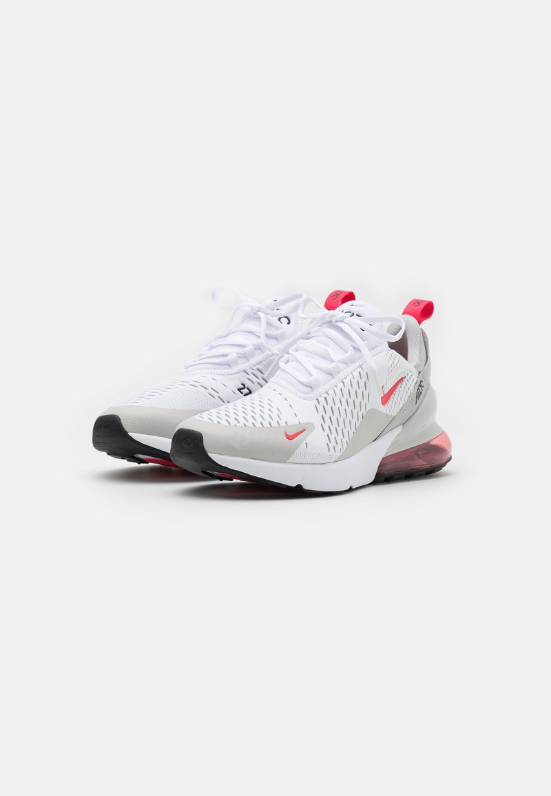 Nike Sportswear Air Max 270 Matalavartiset Tennarit White Light Fusion Red Grey Fog Black Valkoinen Zalando Fi