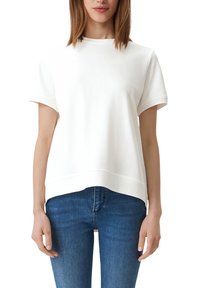 comma casual identity T-Shirt basic - weiß