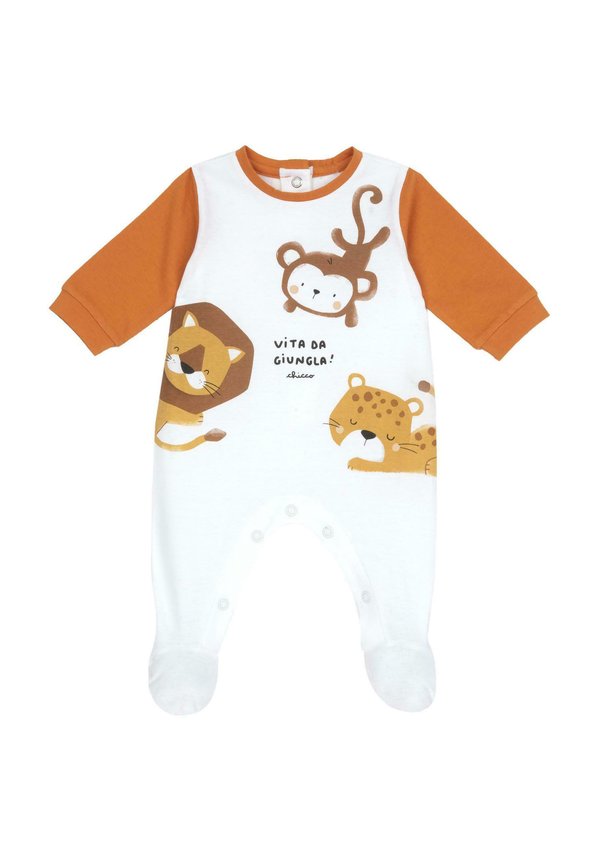 LEG AND BACK OPENING  - Strampler - orange