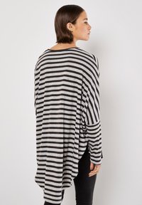 Apricot ASYMMETRIC STRIPE TOP - Longsleeve - grey