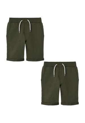 2ER-SET ELASTISCHER BUND - Jogginghose - grün-2