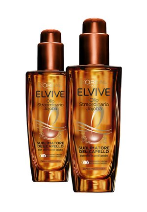 L'ORÉAL PARIS TRATTAMENTO ELVIVE OLIO STRAORDINARIO JOJOBA, TRATTAMENTO NUTRIENTE PER CAPELLI SECCHI, 100 ML - 2 PACK - Trattamenti capelli