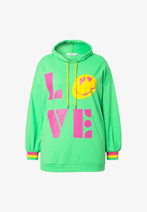 Angel of Style, LOVE SMILEY MOTIV - Huppari - mint green