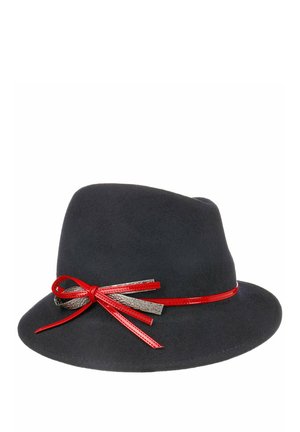 Lierys MIT LACKSCHLEIFE - Hat - dunkelblau