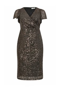 Embellished Black Wrap Cardi (S/M) main image 1