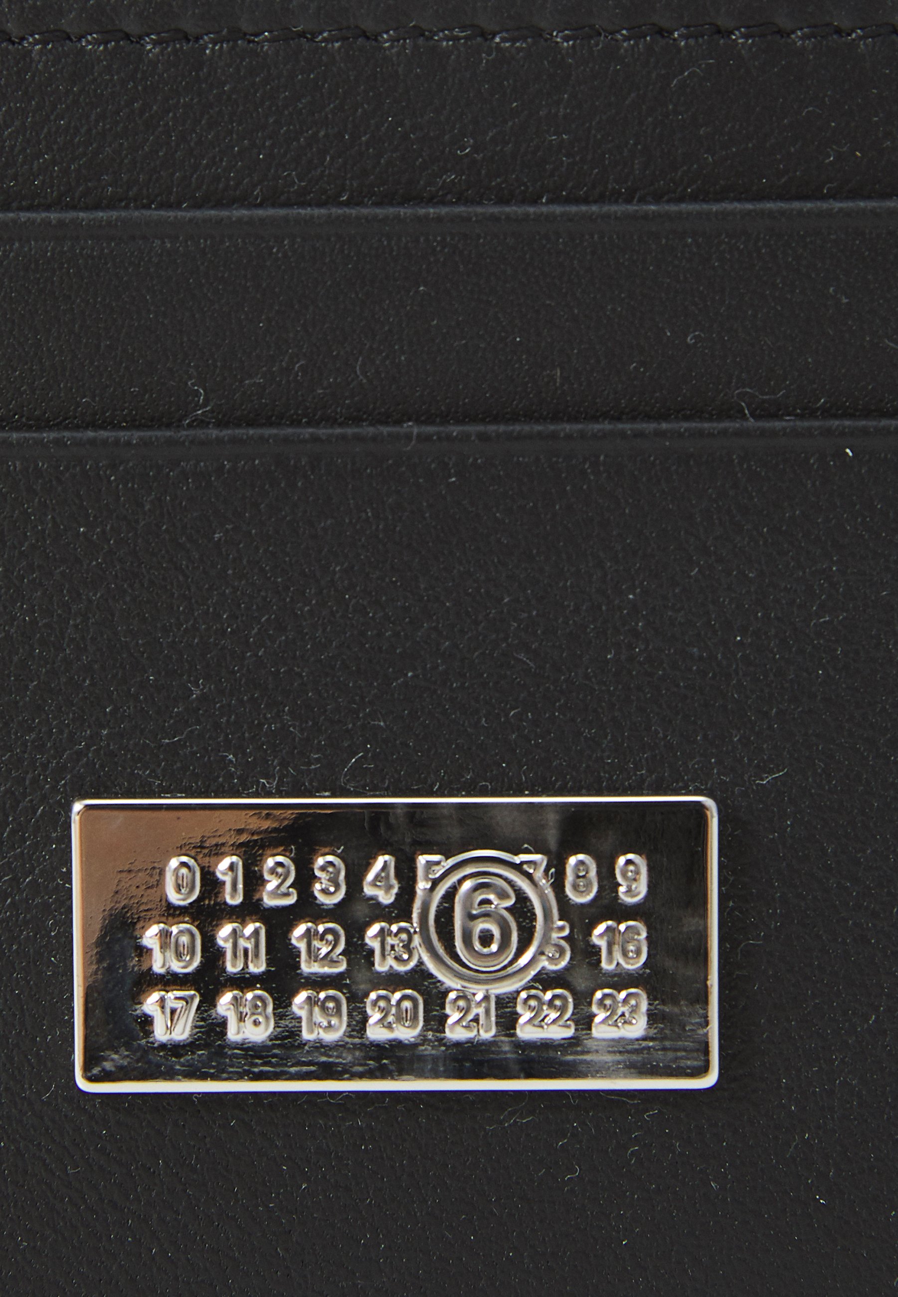 MM6 Maison Margiela CARDHOLDER UNISEX - Portofel - black/negru