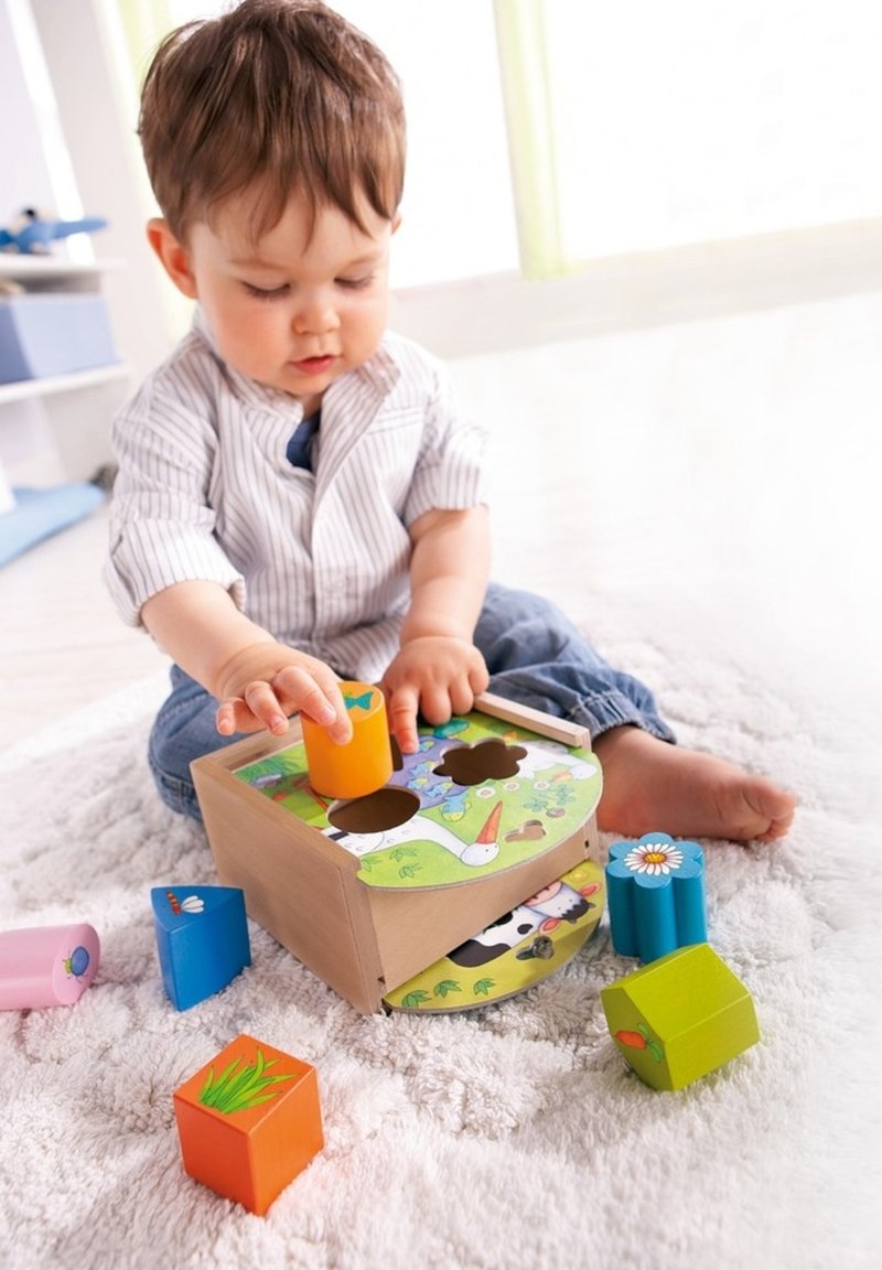 HABA SORTIERBOX TIERE - Wooden toy - multi coloured