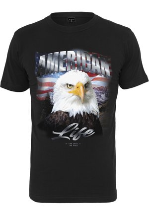 AMERICAN LIFE EAGLE - Print T-shirt - black