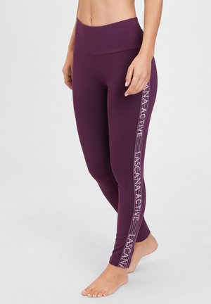 Leggings - lila pflaume