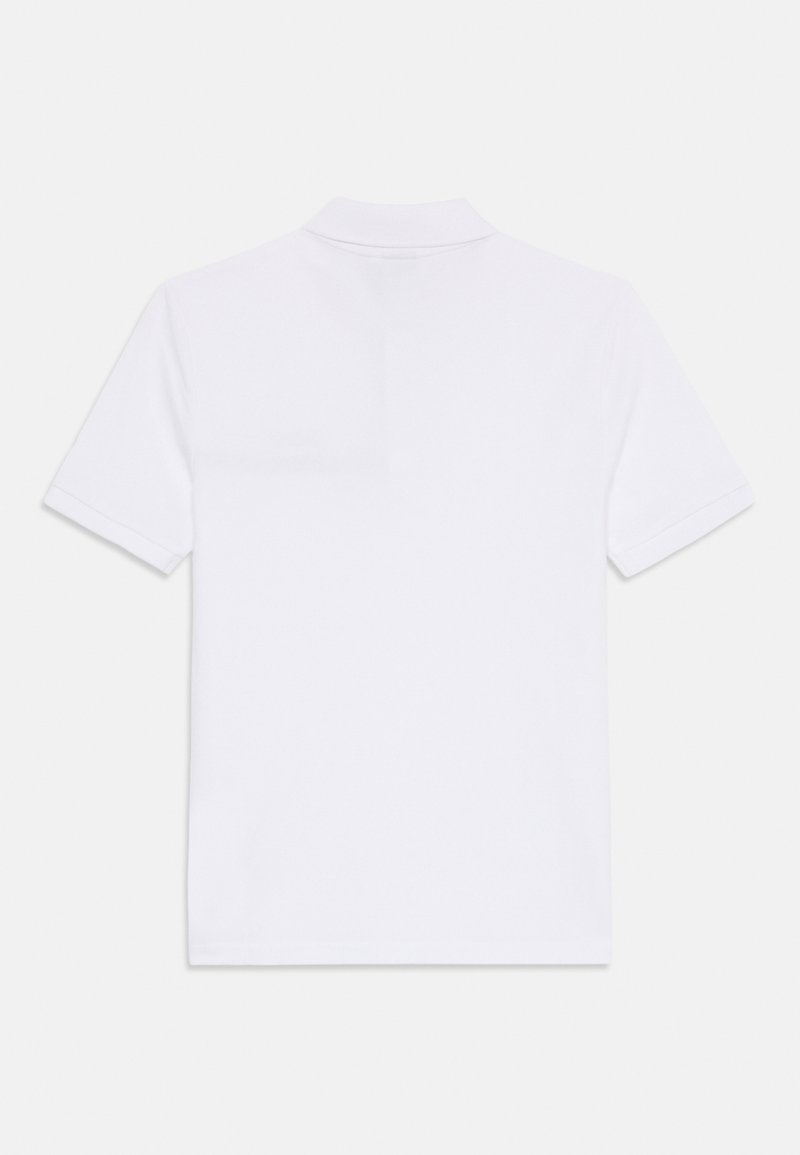 Kurzärmliges Poloshirt in Weiß, aus Baumwolle gefertigt. Verfügt über einen klassischen Kragen und ein sauberes Design ohne sichtbare Logos oder Muster.