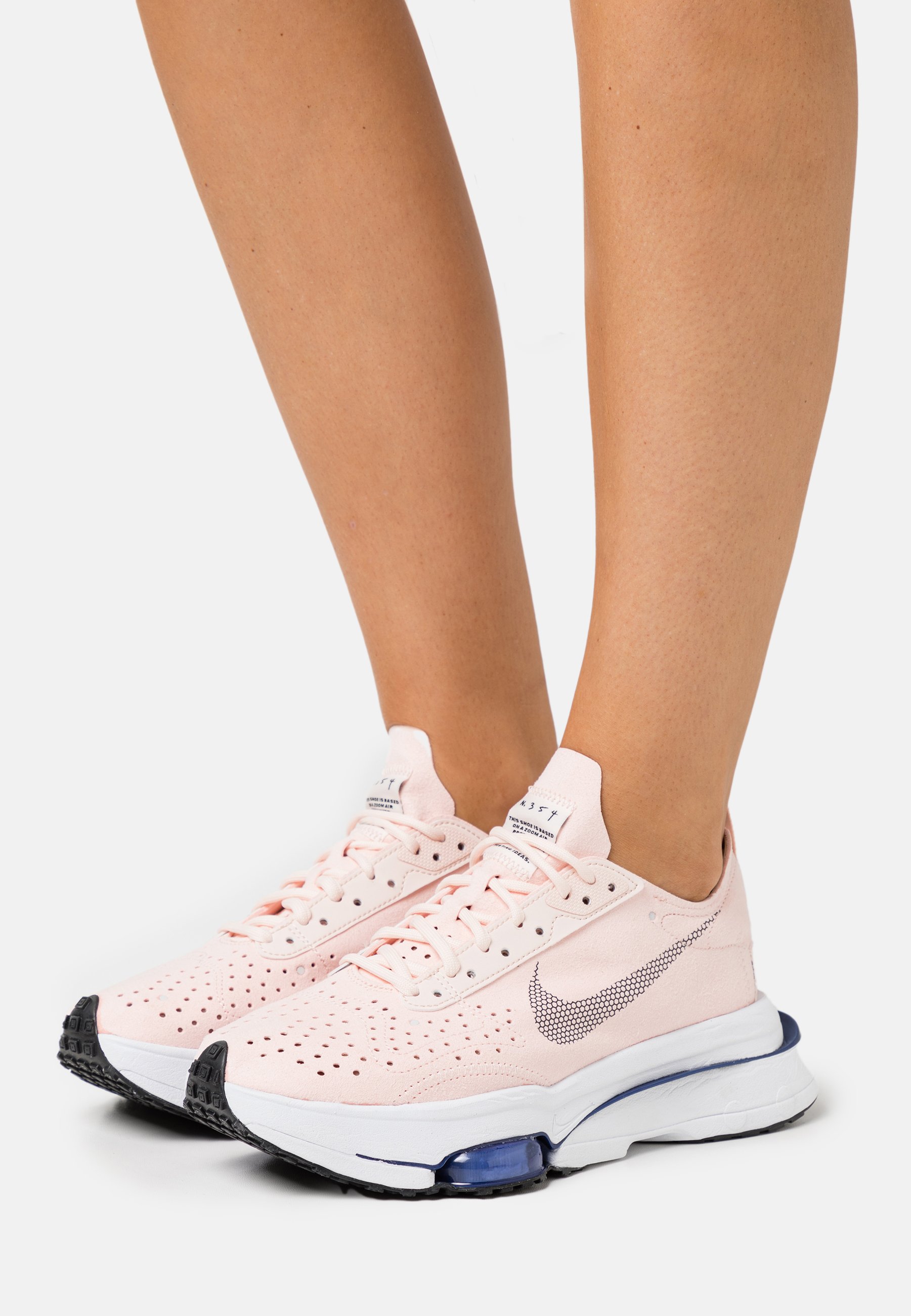 Nike Sportswear Zoom Type Sneaker Low Orange Pearl Black White Deep Royal Blue Lachs Zalando De