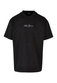 MID EMBROIDERY TEE - T-shirt print - black