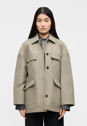 RAFIA - Rövid kabát - corno grigio verde