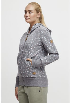 Oxmo OXBEATRICE - Sweatjakke - medium grey melange