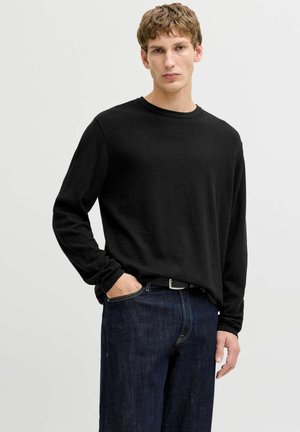 JJESUMMER CREW NECK  - Pullover - black