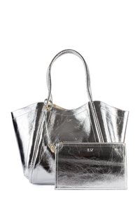 BIG WORLD NEW - Handbag - silver-coloured