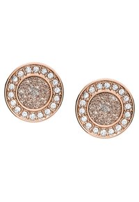 Fossil Øreringe - rose gold-coloured