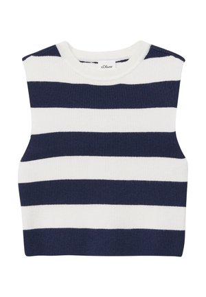 Strickpullover - tiefblau