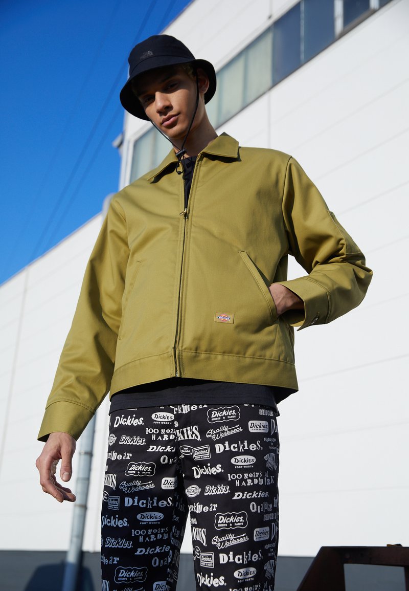 Dickies LINED EISENHOWER JACKET - Casaco leve - green moss
