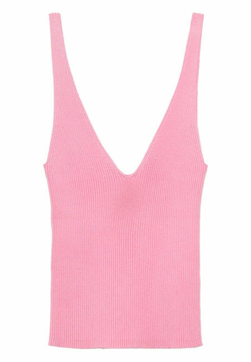 Stradivarius Top gemêleerd donkerroze Stradivarius Top gemêleerd donkerroze