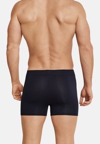Schiesser 2 PACK - Boxerkalsong - blauschwarz