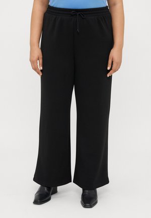 CARSCARLETT WIDE  - Παντελόνι φόρμας - black