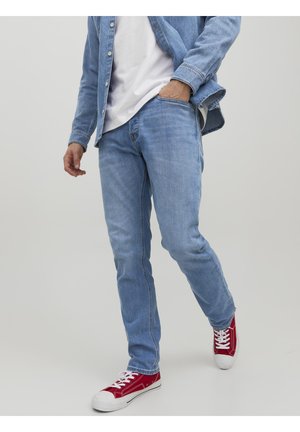 Jeans Straight Leg - light-blue denim